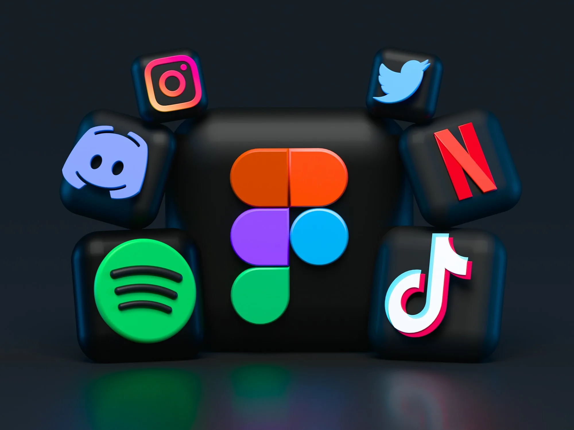 Social media app interface for safe multi-account automation with residential IPs